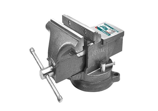 Слесарные тиски с наковальней 100мм (THT6146)