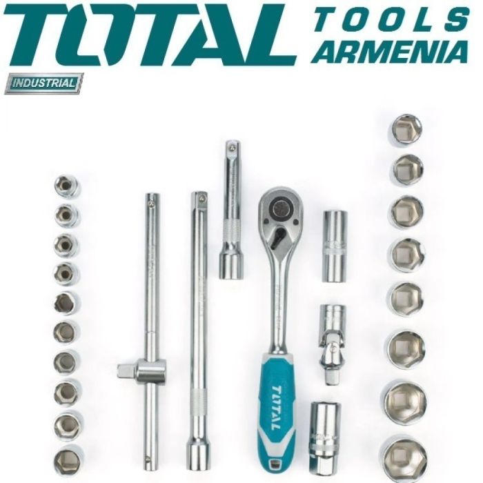 25 Pcs 1/2″ Socket Set (THT121251)