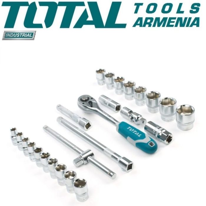 25 Pcs 1/2″ Socket Set (THT121251)