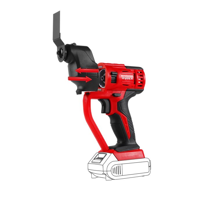 RPX2708 Аккумуляторный многофункциональный инструмент