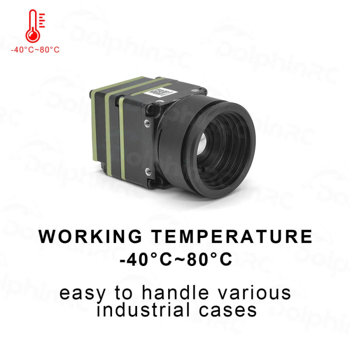 DolphinRC Thermal Analog CVBS Camera