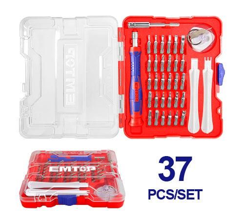 37PCS precision screwdriver set  Emtop EBST03702