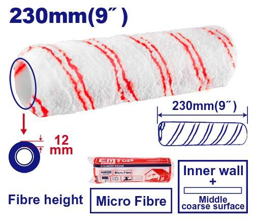 Ролик для малярного валика Emtop ECBH062302