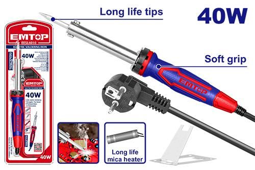 Паяльник электрический Emtop EESL4010