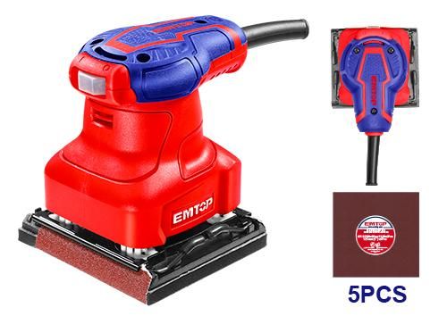 Palm sander Emtop EFSR2401