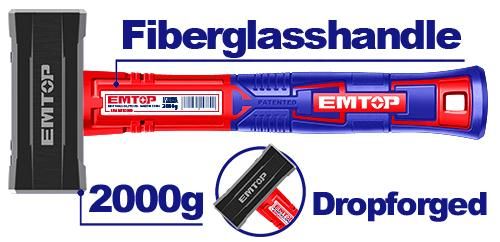 Молоток каменщика Emtop EHAMSH2000