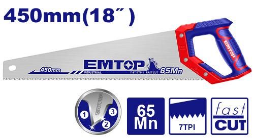 EHAS4502 ԷՄԹՈՊ Սղոց Փայտի 18"450mm