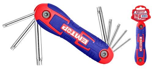 Набор шестигранников TORX Emtop EHKY4083