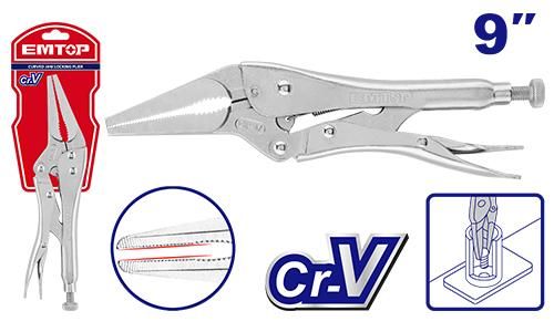 Клещи зажимные Emtop ELPRLN0901