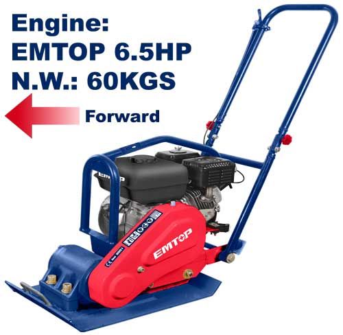 Виброплита бензиновая Emtop EPCT656002