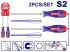 2 Pcs go-through screwdriver set Emtop ESSTGT0202