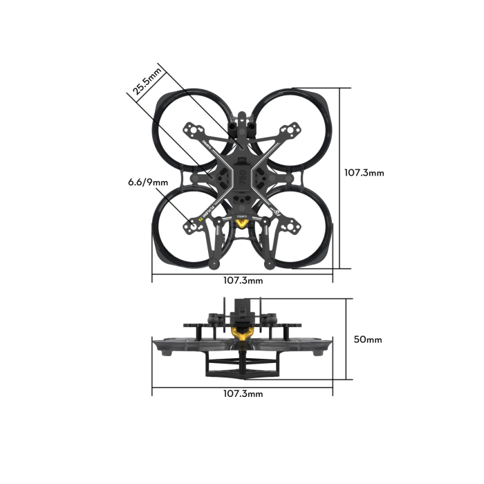 Flywoo FlyLens 75mm Frame Kit