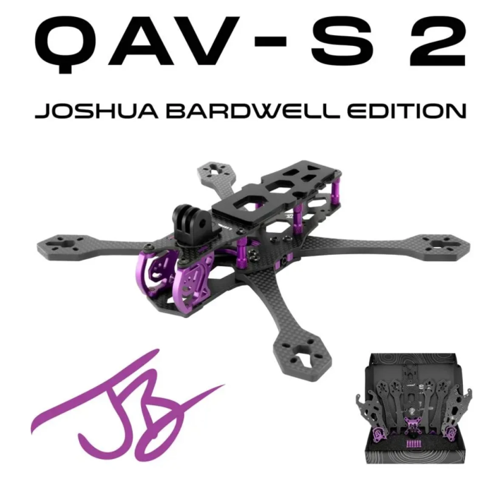 QAV-S 2 Joshua Bardwell SE 5 inch Frame Kit