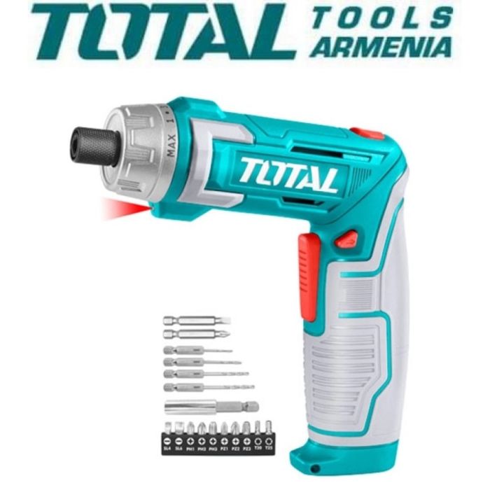 Li-ion Cordless Screwdriver 8V/6 Nm USB Type-C (TSDLI0802)
