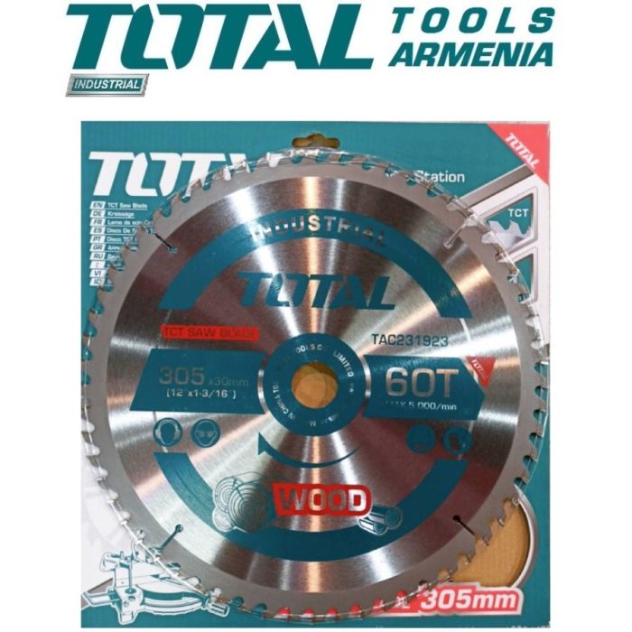 Пильный диск по дереву 305х30мм (TAC231923)