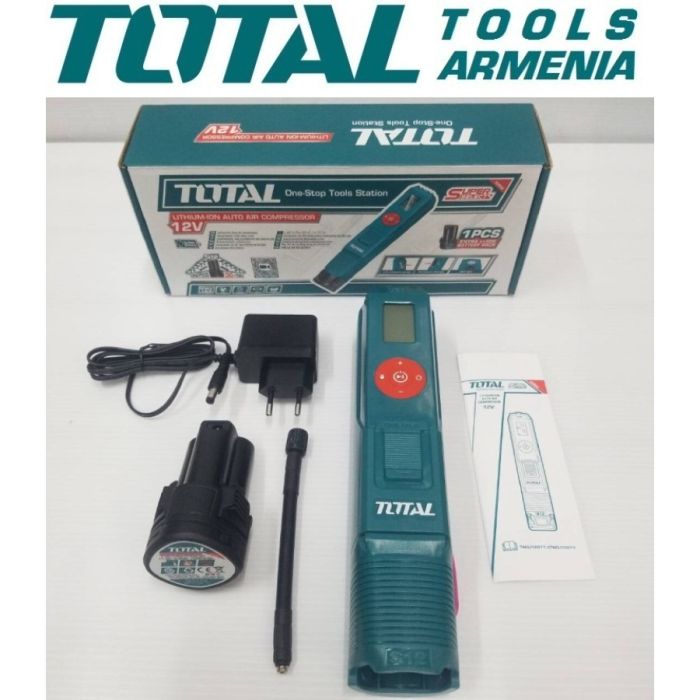 Автомобильный литий-ионный компрессор 12 В (TACLI12011)