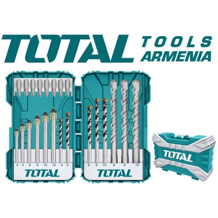 Набор сверл и отверток 22шт (TACSDL12201)