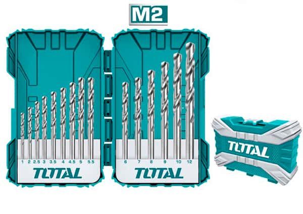 HSS M2 drill bit set 15pcs (TACSDL51502)