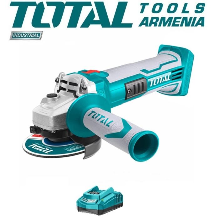 Cordless angle grinder /20V/4А/115mm/INDUSTRIAL (TAGLI11522)