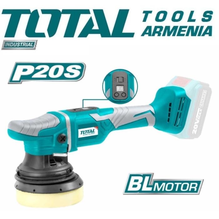 Литий-ионная угловая полировальная машинка 20В (TAPLI2002)