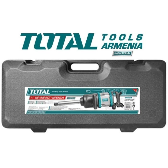 Пневматический ударный гайковерт 3100 Нм/6.2 атм/25 мм(1 дюйма) (TAT40111)