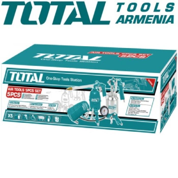 Набор пневмоинструмента 5 в 1 (TATK051)
