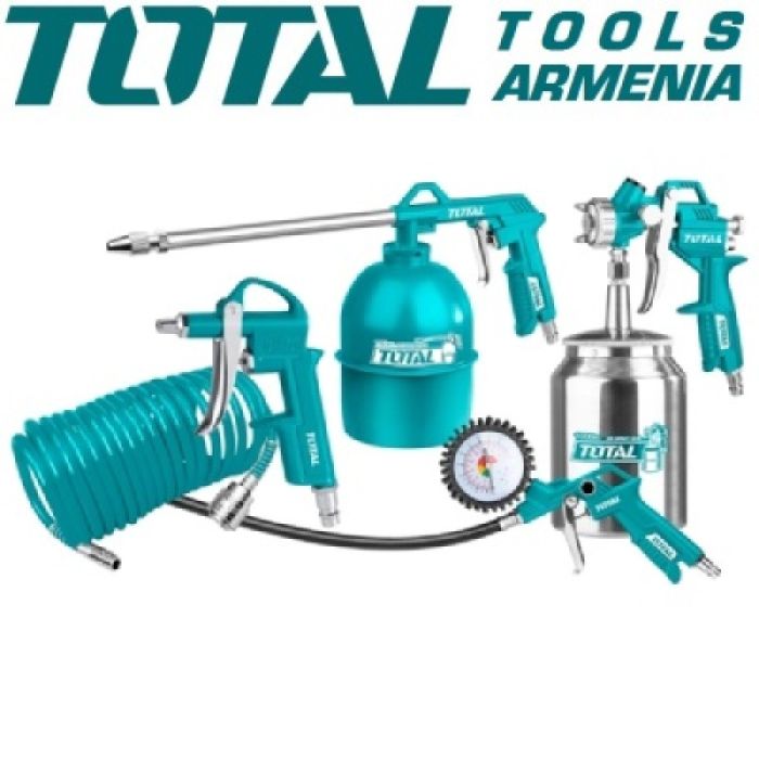 Набор пневмоинструмента 5 в 1 (TATK051)