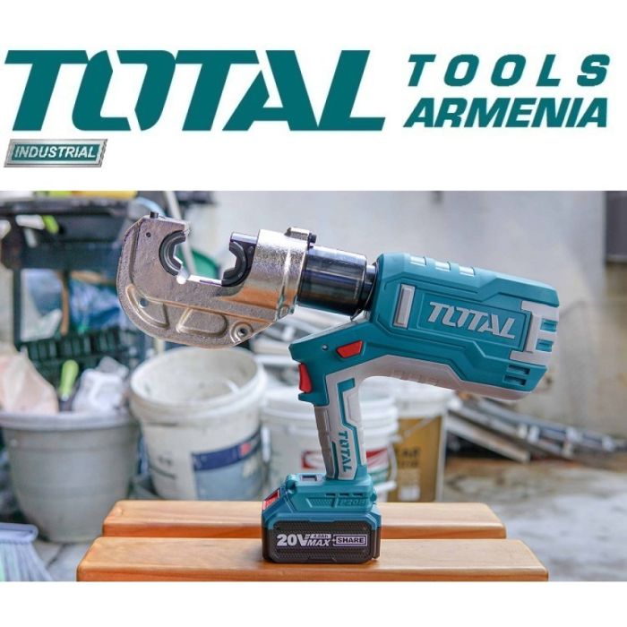 Lithium-Ion hydraulic crimping tool 20V / 4Ah (TCTLI2002)