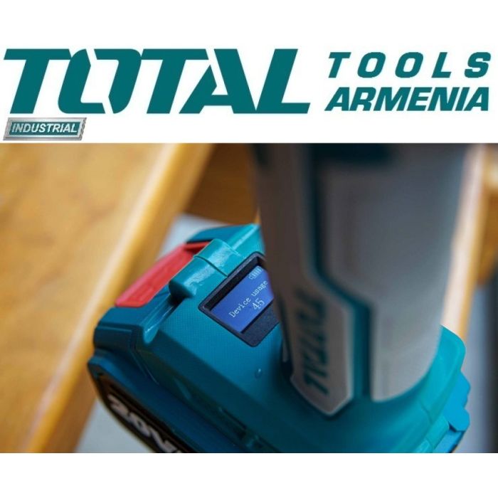 Lithium-Ion hydraulic crimping tool 20V / 4Ah (TCTLI2002)