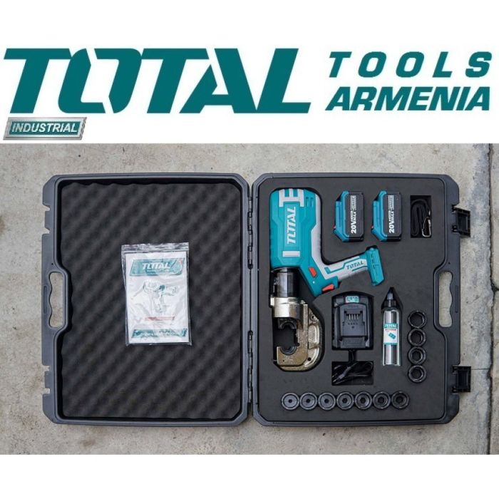 Lithium-Ion hydraulic crimping tool 20V / 4Ah (TCTLI2002)