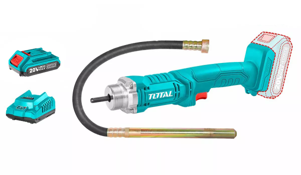 Вибратор с бетонной батареей 20V  (TCVLI202301)