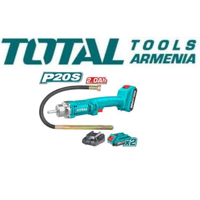 Литий-ионный вибратор для бетона 20В (TCVLI2023013)