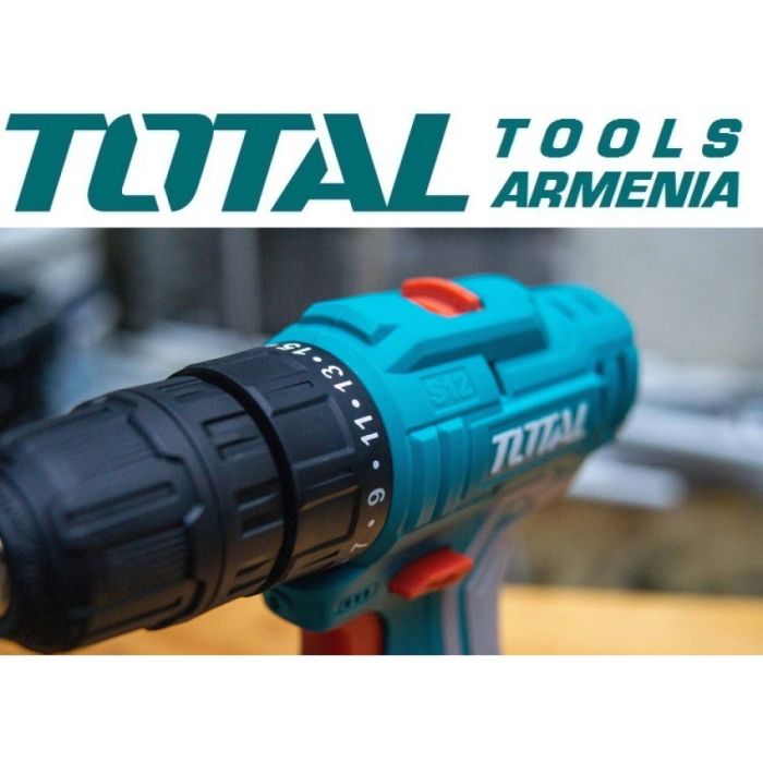 Li-ion Cordless Drill TOTAL TDLI12325