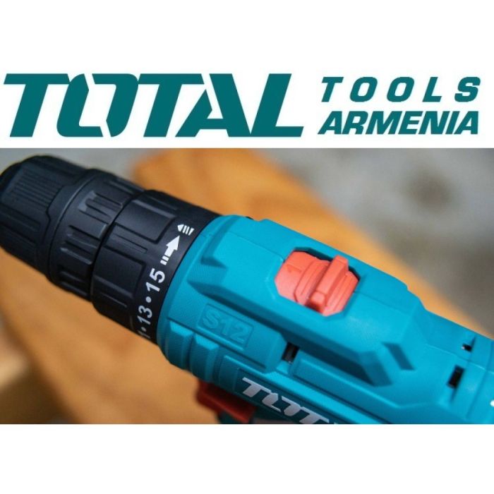 Li-ion Cordless Drill TOTAL TDLI12325