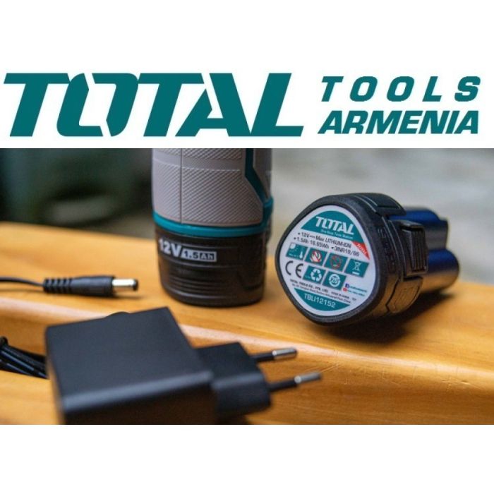 Li-ion Cordless Drill TOTAL TDLI12325
