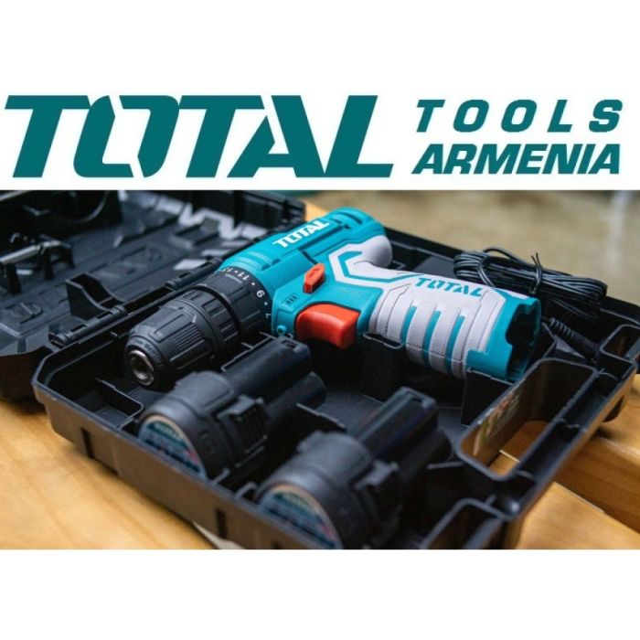 Li-ion Cordless Drill TOTAL TDLI12325