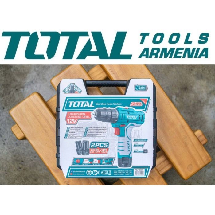 Li-ion Cordless Drill TOTAL TDLI12325