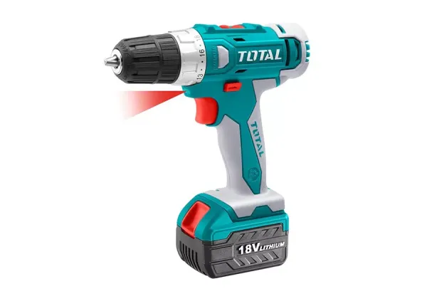 Аккумуляторная Дрель - шуруповерт / 18 В / 1.5А / 30Нм / +1 Батарея (TDLI228180)