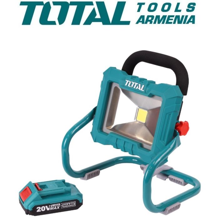 Լուսարձակ TOTAL TFLI2002 10812 մարտկոցով
