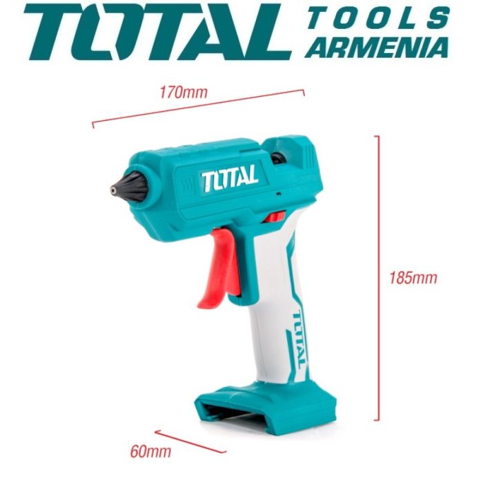 Клеевой пистолет аккумулятором  (TGGLI2001)