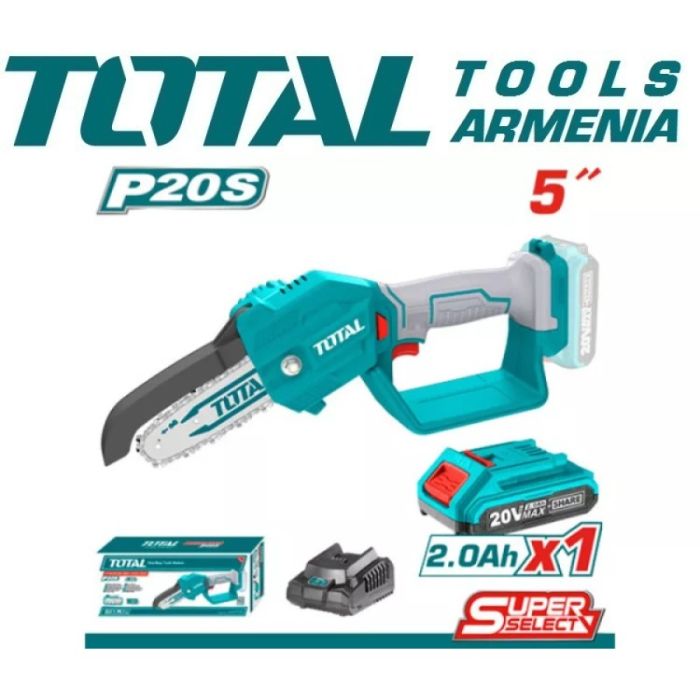 Аккумуляторная цепная пила 20 В (TGSLI20581)