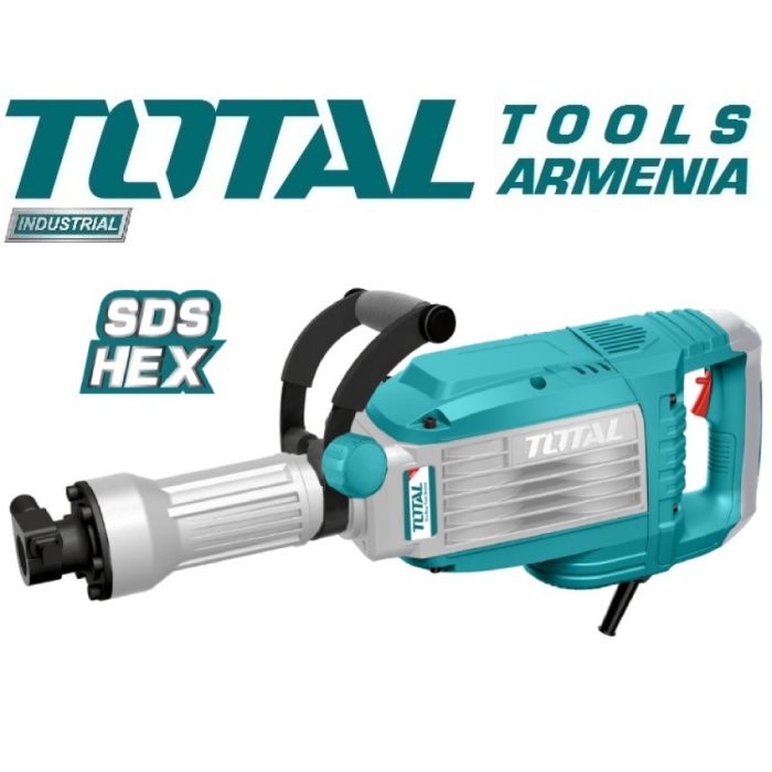 Электрический Отбойный Молоток / SDS HEX / 1700Вт / 50Дж / ПРОМЫШЛЕННАЯ / INDUSTRIAL (TH217068)
