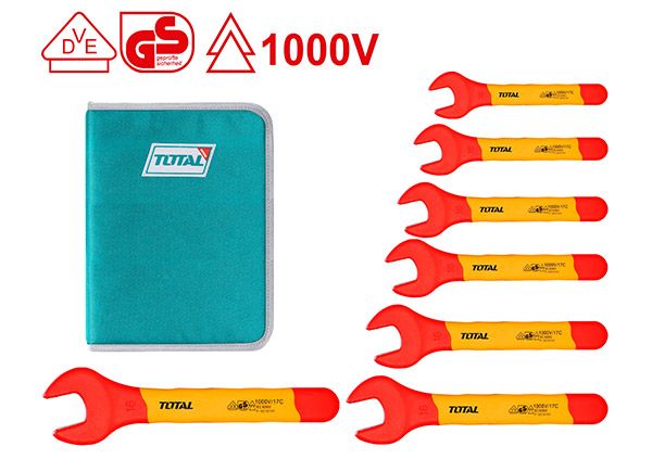 Набор гаечных ключей диэлектрических, 7 шт (THKISPA0701)