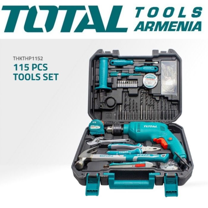 Набор электроинструментов TOTAL THKTHP1152