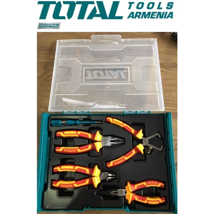 Набор диэлектрических инструментов до 1000В 5шт (THKTV02P051)