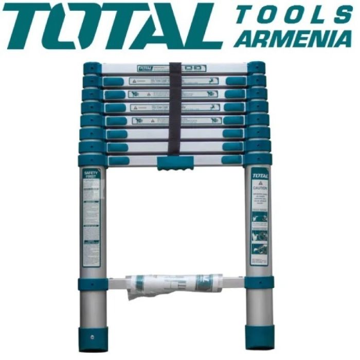 Телескопическая лестница 8 ступеней (THLAD08081)