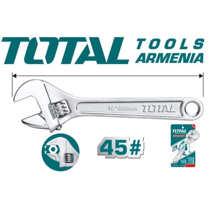 Разводной ключ 18&quot; 450 мм (THT1010183)