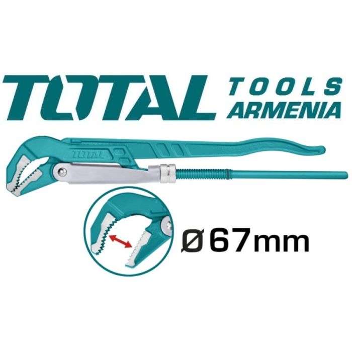 Трубный ключ для тяжелых условий эксплуатации 0-67 мм (THT172023)