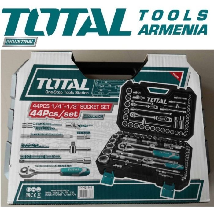 44 Pcs 1/2″ Socket Set (THT421441)