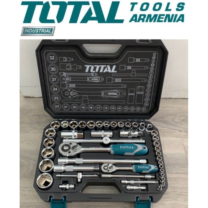 44 Pcs 1/2″ Socket Set (THT421441)